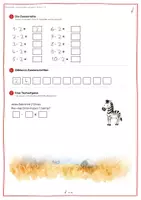 Vorschau - Stationenlernen - Einmaleins Klasse 2 | Kleines 1x1 üben Übungsheft Mathe | Malreihen 1–10 | Division | Einmaleins-Tafel - Seite 3
