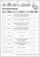 Vorschau - Arbeitsblätter - Wiederholung Deutsch - fit für Klasse 9 - Einstieg / Einführung in den Deutschunterricht / Abschluss Deutsch Klasse 8 - Übung für die Sommerferien (umfassendes Übungsheft und Lösungen) - Seite 3