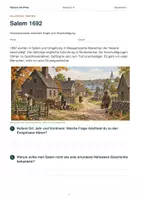 Vorschau - Arbeitsblätter - Salem 1692 – Zwischen Angst & Anschuldigung | Geschichte Klasse 5–6 - Seite 1