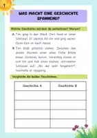 Vorschau - Unterrichtsreihen - Schreiben Deutsch (4. Klasse): Spannend erzählen - Seite 1