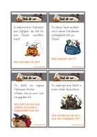 Vorschau - Poster - Halloween - Stell dir vor I Kreatives Schreiben I Erzählen I Klasse 1 - 4 - Seite 2
