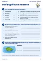 Vorschau - Arbeitsblätter - Natur und Technik Vorwissen aktivieren Arbeitsheft Klasse 5 bis 6 Schulstart Beobachten Vermuten Begründen - Seite 1