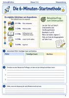Vorschau - Arbeitsblätter - Schnellstart nach den Ferien Arbeitsheft Klasse 5 bis 6 Schulstart erste Stunde ohne Leerlauf - Seite 2