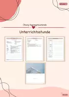 Vorschau - Stundenentwürfe - Aggregatzustandsänderungen (Übung) - ganze Unterrichtsstunde! - Deckblatt