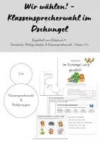 Vorschau - Präsentationen/Tafelbilder - Materialpaket Klassensprecherwahl & Wahlprinzipien - Seite 1