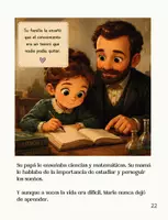 Vista previa - Hojas de trabajo - NIÑAS VALIENTES. Marie Curie. Capitulo 2 - página 3