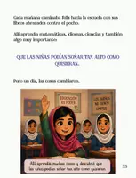 Vista previa - Hojas de trabajo - Niñas Valientes. Malala. Capítulo 3 - página 2