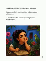 Vista previa - Hojas de trabajo - Niñas Valientes. Frida Kahlo. Capítulo 4 - página 2