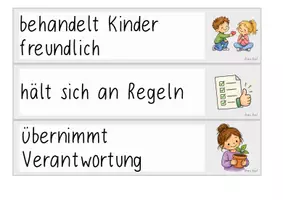 Vorschau - Bildkarten - Eigenschaften eines Klassensprechers - Tafelkarten - Seite 3