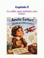 Vista previa - Hojas de trabajo - Niñas Valientes. Amelia Earhard. Capítulo 5 - Portada