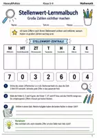 Vorschau - Arbeitsblätter - Deutsch & Mathe Megabundle Klasse 5–6 - Seite 1