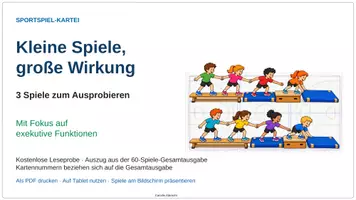 Vorschau - Stundenentwürfe - Leseprobe! Kleine Spiele, große Wirkung - Seite 2