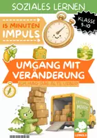 Vorschau - Stundenentwürfe - Umgang mit Veränderungen Unterrichtsmaterial Klasse 5 6 7 8 9 10 | Arbeitsblätter, Workshop, Kurzgeschichten & Vertretungsstunde | Themenpaket für Schulwechsel und Übergänge - Seite 1