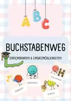 Vorschau - Bildkarten - Buchstabenweg - Stationskarten - Deckblatt