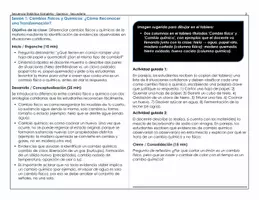 Vista previa - Unidades / Secuencias / Situaciones de Aprendizaje - SECUENCIA DIDACTICA COMPLETA TRANSFORMACIÓN DE LA MATERIA - página 2