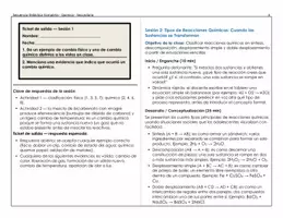Vista previa - Unidades / Secuencias / Situaciones de Aprendizaje - SECUENCIA DIDACTICA COMPLETA TRANSFORMACIÓN DE LA MATERIA - página 3