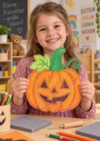 Vorschau - Mal- und Bastelvorlagen - Halloween Prickelbilder für Kita Vorschule & Grundschule | 12 Prickelvorlagen Herbst | Fensterdeko, Feinmotorik & Basteln - Seite 1