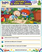Vista previa - Hojas de trabajo - Aventura en pañales - página 1