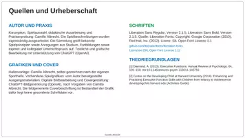 Vorschau - Stundenentwürfe - Leseprobe! Kleine Spiele, große Wirkung - Seite 1
