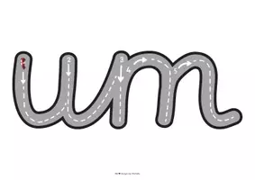 Vorschau - Fördermaterial/Inklusion - Nachspuren: Buchstabenverbindungen im, um, am / Grundschrift - Seite 3