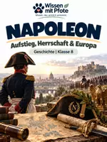 Vorschau - Arbeitsblätter - Napoleon – Aufstieg, Herrschaft & Europa | Geschichte Klasse 8 - Deckblatt