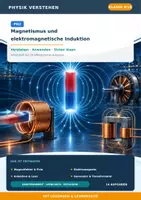 Vorschau - Unterrichtsreihen - PH2 Magnetismus und elektromagnetische Induktion | Arbeitsheft Physik Klasse 9/10 mit Lösungen - Deckblatt