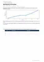 Vorschau - Unterrichtsreihen - PH3 Bewegung und Kräfte | Arbeitsheft Physik Klasse 9/10 mit Lösungen - Seite 1