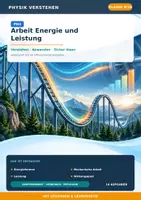 Vorschau - Unterrichtsreihen - PH4 Arbeit Energie und Leistung | Arbeitsheft Physik Klasse 9/10 mit Lösungen - Deckblatt