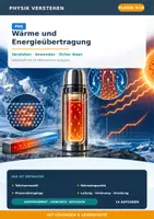 Vorschau - Unterrichtsreihen - PH5 Wärme und Energieübertragung | Arbeitsheft Physik Klasse 9/10 mit Lösungen - Deckblatt