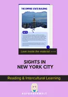 Vorschau - Unterrichtsreihen - Sights in New York City: Reading and Intercultural Learning (English) - Deckblatt