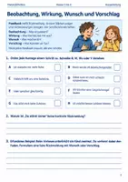 Vorschau - Arbeitsblätter - Feedbackregeln im Klassenrat Arbeitsheft Klasse 5 bis 6 Schulstart fair rückmelden - Seite 1