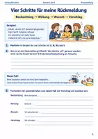 Vorschau - Arbeitsblätter - Feedbackregeln im Klassenrat Arbeitsheft Klasse 5 bis 6 Schulstart fair rückmelden - Seite 2