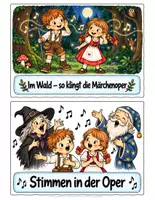 Vorschau - Stundenentwürfe - Hänsel und Gretel – großes Materialpaket zur Oper | Unterrichtsreihe Musik Grundschule - Seite 3