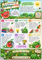 Vorschau - Arbeitsblätter - Wassermelone Kreuzworträtsel & mehr - KöpfchenKiste - Seite 2