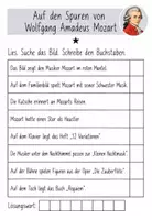 Vorschau - Arbeitsblätter - Wissenslesespur - Wolfgang Amadeus Mozart - Seite 2