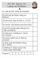 Vorschau - Arbeitsblätter - Wissenslesespur - Ludwig van Beethoven - Seite 2