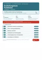 Vorschau - Arbeitsblätter - Funktionen Sachtexte Mathematik 10 Mittelschule - Deckblatt