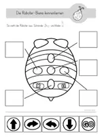 Vorschau - Arbeitsblätter - Einführende Übungen zu den Bee-Bots ® (Kl.1/2) - Seite 3