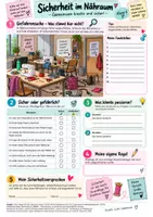 Vorschau - Arbeitsblätter - AES - Sicherheit im Nähraum mit Führerschein - Seite 1