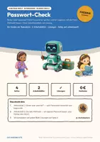 Vorschau - Stundenentwürfe - Passwort-Check – Digitale Welt Klasse 5/6 - Seite 1