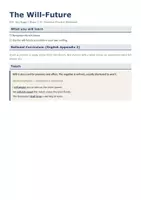 Vorschau - Arbeitsblätter - Will-Future – Arbeitsblätter + Lösung - Seite 1