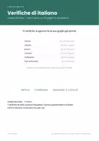 anteprima - Esercizi - ✅ Verifiche di italiano classe seconda con le griglie - Pagina 1