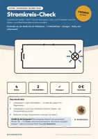 Vorschau - Stundenentwürfe - Stromkreis-Check – Physik Klasse 7/8 - Seite 1