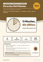 Vorschau - Arbeitsblätter - Die ersten fünf Minuten – Klassenführung Sek I - Deckblatt