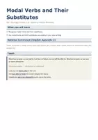 Vorschau - Arbeitsblätter - Modalverben + Ersatzformen – Übungen - Seite 1