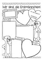 Vorschau - Arbeitsblätter - Unsere Klasse vorstellen Deutsch Erdmännchenklasse - Seite 2