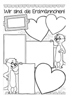 Vorschau - Arbeitsblätter - Unsere Klasse vorstellen Deutsch Erdmännchenklasse - Seite 3