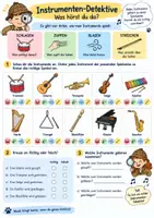 Vorschau - Arbeitsblätter - Materialpaket Musik Lernspiele Klasse 1–12 | 30 Arbeitsblätter - Seite 1