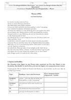 Vorschau - Arbeitsblätter - Merkmale einer Kurzgeschichte am Beispiel "Wasser" von Fred Leebron - inklusive Infoblatt, Aufgaben und Lösungen - Seite 2