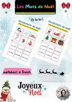 Vorschau - Arbeitsblätter - Vocabulaire de Noël: Arbeitsblätter - Deckblatt